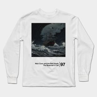 Nick Cave / Minimal Graphic Design Tribute Long Sleeve T-Shirt